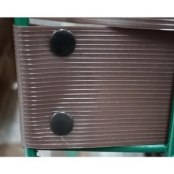 BOTONES NEGROS FIJACION CINTAS (BOLSA DE 200 UNID)