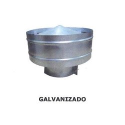 SOMBRERO ANTIRREGOLFANTE GALVANIZADO 200 MM.