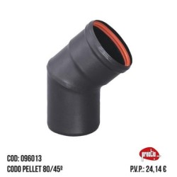 CODO PELLET 80/45  096013