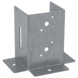 ANCLAJE PLANO PARA POSTES 90X90MM. 4853