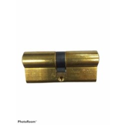 CILINDRO F5 DOBLE PERFIL 3535 LATON LEVA CORTA