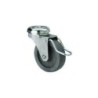 RUEDA GIRATORIA PLASTICO GRIS 60 MM. 2-1495