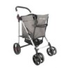 CARRO COMPRA BASKET TWEED 4B GRIS 58L BAS007