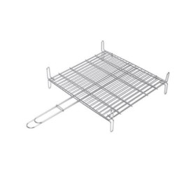 PARRILLA DOBLE INOXIDABLE 18/8 20X25 2678