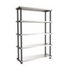 ESTANTERIA METAL/RESINA MPSHELF 5 BALDAS 1003054