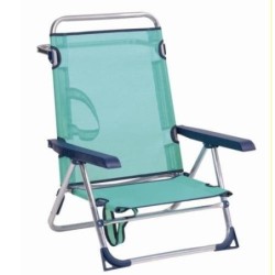 SILLA PLAYA FIBRELINE CON ASA  ALUMINIO 606ALF-30