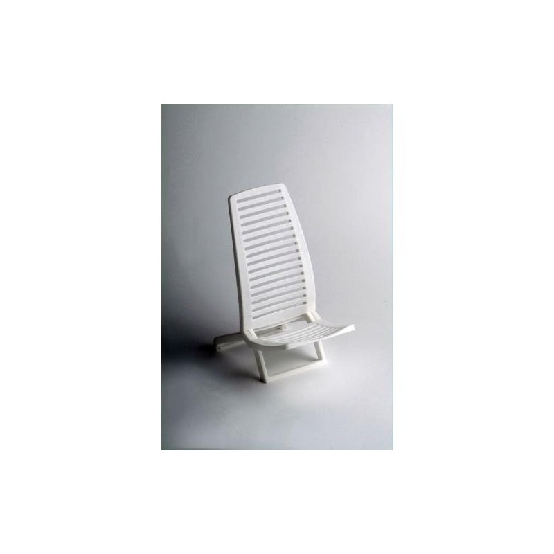 SILLA PLAYA PROPILENO BLANCA 600-0021