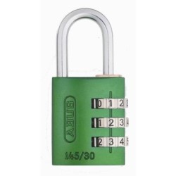 CANDADO COMBINACION VERDE 30 MM. 145/30