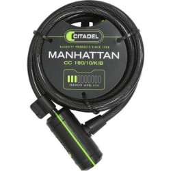 CABLE ESPIRAL CITADEL 180CMS. 10MM CC18/10KB
