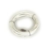 ALAMBRE TENDEDERO PLASTICO BLANCO ROLLO 10 M.