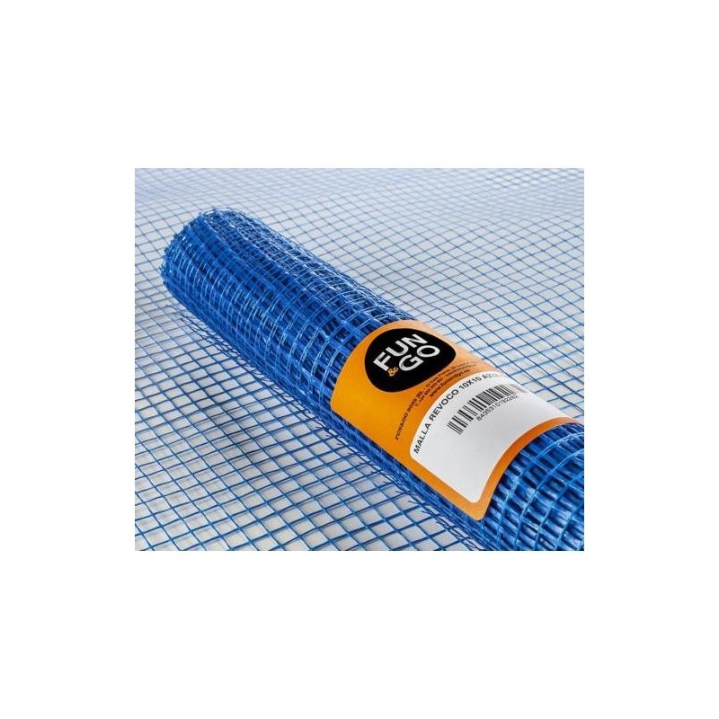 MALLA REVOCO (10X10) AZUL DE 1X10M. 50012