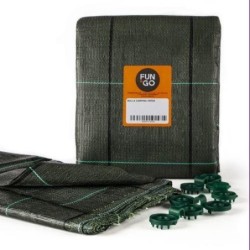 MALLA SUELO CAMPING VERDE 3X5M (B) 50049