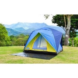 MALLA SUELO CAMPING VERDE 3X7M (B) 50051