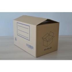 CAJA CARTON MUDANZA ASA TROQUELADA 60X40X40 80021
