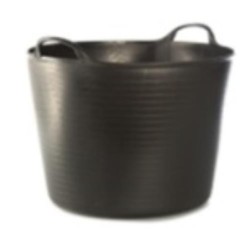 CAPAZO 42 L ITROS PLASTICO NEGRO