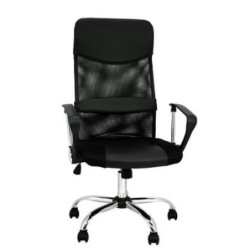 SILLA OFICINA ASIENTO SIMIL PIEL MIXTO FS139CNG