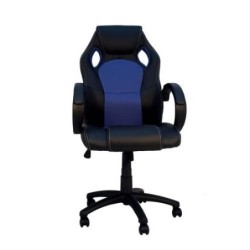 SILLA GAMING PARALLAX AZUL NEGRO FS7801MAZ