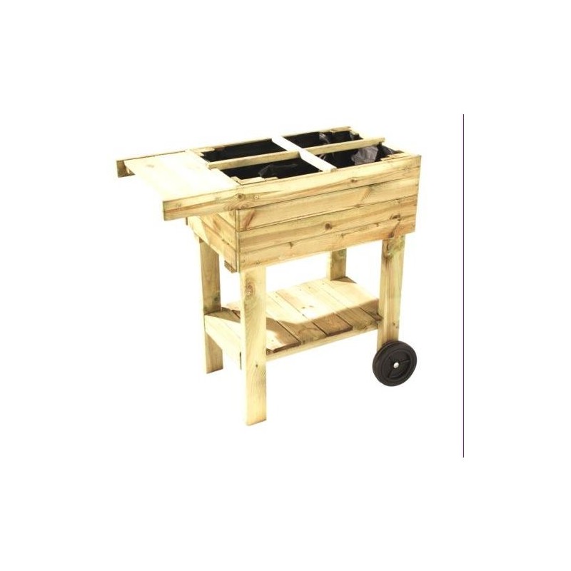 HUERTO ELEVADO PRUNELLA 80/60X40XH.78,5CM 3816