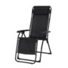 TUMBONA RELAX ACERO/TEXTILENE CATANIA