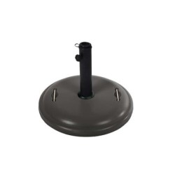 PIE PARASOL 25KG EN HORMIGON COLOR ANTRACITA