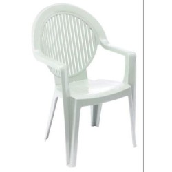 SILLON FIDJI BLANCO 107X62X67 49440004