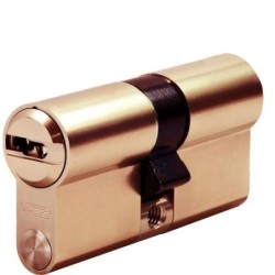 CILINDRO SEGUR. MODULAR LATON DOBLE EMBRAGUE 40/40