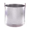 CUBO RECTO GALVANIZADO 2 ASAS LATERALES 16 40 L.
