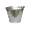 CUBO CONICO 10 L. GALVANIZADO 12
