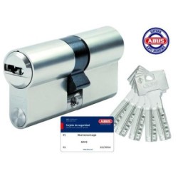 CILINDRO SEGUR.MODULAR NIQUEL DOBLE EMBRAGUE 30/40