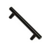 TIRADOR MUEBLE 96 ACERO PINTURA NEGRO MATE  65001N