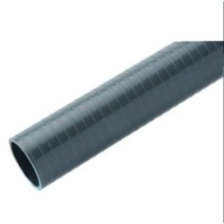 TUBO PVC FLEXIBLE 40MM. 1,5M. EVACUACION GRIS 3436