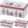 CAJA METALICA RECTANGULAR DECORATIVA 18X11X7CM