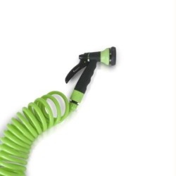 MANGUERA ESPIRAL EVA 15 M.+PISTOLA GREEN EXPERT