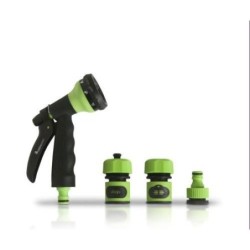 KIT PISTOLA 8 CHORROS+CONECTOR NR378K GREEN ESPERT