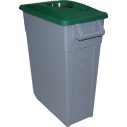 CONTENEDOR ZEUS 65 L. (TAPA ABIERTA) AMARILLA