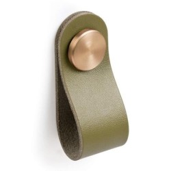 POMO PIEL VERDE BOTON LT SATINADO 60X25 8840VELS