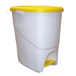 PEDALBIN ECOLOGICO 25 L. AMARILLO