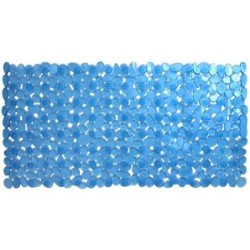 ALFOMBRA BAÑO ANTIDESLIZ. 72X33 AZUL MARELIA 5223