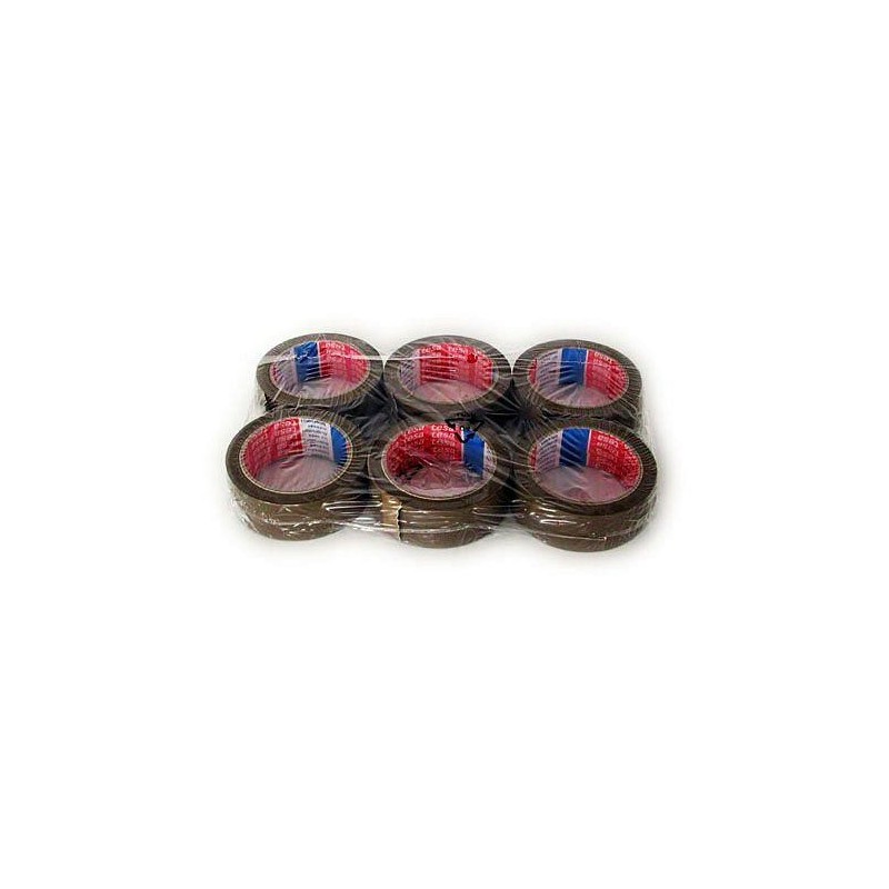 PRECINTO TESAPACK ROLLO 66X38 (MARRON) 4089