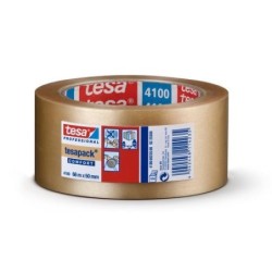 PRECINTO TESAPACK PVC 66MX50MM. TRANSPARENTE 4100-