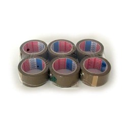 PRECINTO TESAPACK ROLLO 66X50 (MARRON) 57229