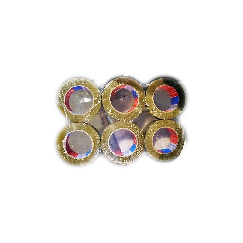 PRECINTO TESAPACK ROLLO 132X50 (TRANSPARENTE) 4089