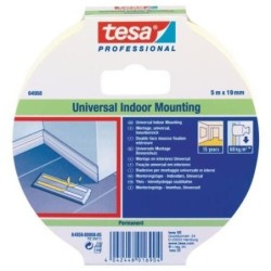 CINTA MONTAJE INTERIORES UNIVERSAL 5MX19MM.64958-8
