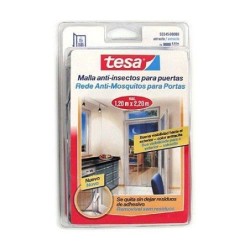 MALLA MOSQUITERA PUERTA NEGRO 2X0,6X2,2 55345