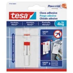CLAVO ADHESIVO AJUSTABLE 2KG. PARED PINTADA