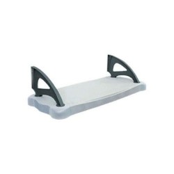 ESTANTERIA 1 ESTANTE 76X34X21 GRIS 87080