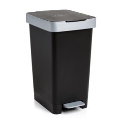 CUBO PEDAL 25 LITROS SMART NEGRO 1021027