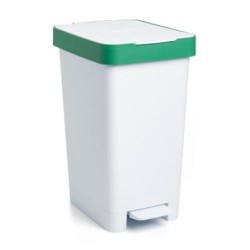 CUBO PEDAL 25 LITROS SMART VERDE RECICLAJE