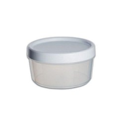 CONTENEDOR ALIMENTOS 0.5 L. BLANCO ROSCA 1160601