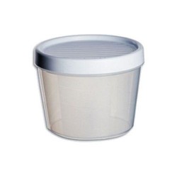 CONTENEDOR ALIMENTOS 1 L. BLANCO ROSCA 1160901